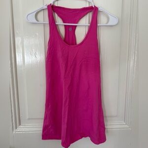 Lululemon Hot Pink Racerback Tank Top